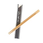 Ätpinnar Bamboo Chopsticks Mörkt Trä 21cm
