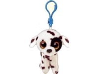 TY Beanie Boos Luther - hund 8,5 cm nyckelring
