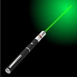 1mW 532nm pointeur laser vert Pen (Black)