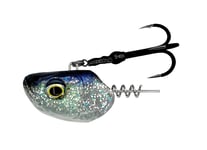 Savage Gear Monster Vertical jiggskalle 45 g med 1 krok white fish 1-pack