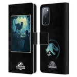 Head Case Designs Officially Licensed Jurassic World Blue Raptor Vector Art Leather Book Wallet Case Cover Compatible With Samsung Galaxy S20 FE / 5G