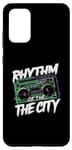 Coque pour Galaxy S20+ Rythme de la ville - Vintage Ghettoblaster Boombox Lover