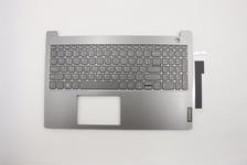 Lenovo ThinkBook 15-IIL Palmrest Cover Keyboard US Grey Backlit 5CB0W45244