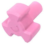 SPARES2GO Turntable Drive Coupling Shaft Compatible with Neff B7740 B7742 Microwave Oven (Pink)