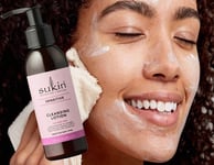 2 x Sukin Facial Cleansing Lotion Eye Makeup Remover Sensitive Skin Care 125ml