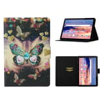 Huawei MediaPad T3 10 cool pattern leather flip case - Butterflies