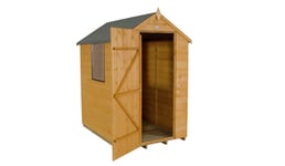 Beckwood Forest Wooden 6 x 4ft Shiplap Apex Shed