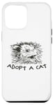iPhone 12 Pro Max Adopt A Street Cat Funny Opossum Team Trash Animal Humor Case