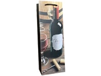 Ju-Piter Presentpåse För Vinflaskor 908 12X35x9cm P12 Mix Pris Per 1 St