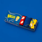 Strumpor Kalles Kaviar Box stl 36-40 3-pack multifärg