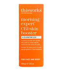 This Works Morning Expert Skin Booster 30ml  Co enzyme Q10 Brightening Face Body