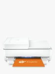 HP ENVY 6430e All-In-One Wireless Printer, HP+ Enabled & HP Instant Ink Compatible, White