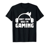 Gaming Headphones Gamer Hobby Gift Computer Gaming T-Shirt