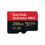 SanDisk Extreme Pro microSDXC 256GB UHS-I 200MB/s V30