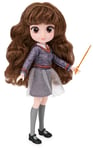 Wizarding World, Hermione Granger Collectible 8 inch Doll in Harry Potter Hogwarts Gryffindor Uniform with Accessories Kids Toys for Girls and Boys Ages 5 and up