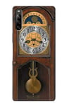 Grandfather Clock Antique Wall Clock Case Cover For Sony Xperia L5
