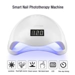 Dual UV Led Lamp Nail Light 48W Nail Dryer for Curing Polish Gel Leds Nail Machine 30S/60S/99S Timer LCD Display