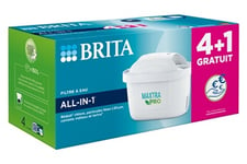 BRITA Pack de 4+1 cartouches filtrantes MAXTRA PRO All-in-1