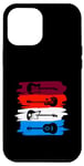 iPhone 14 Pro Max Electric And Acoustic Guitars Within Paint Brush Strokes Case