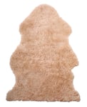 Segr lammskinn, linen krullig