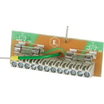 Halopower Mini sikringsprint 6-terminaler for 70-120W
