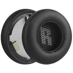 Geekria Replacement Ear Pads for JBL Live 460NC Headphones (Black)