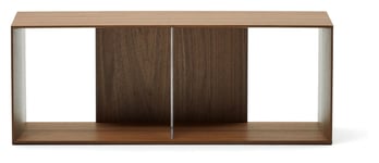 Kave Home Litto Reolmodul, Large, Valnøttfiner, 101x38