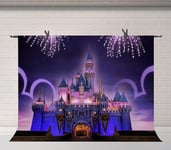 HD 7x5ft Night Castle Backdrop for Princess Girl Photos Photography Baby Shower Background Studio Props LHFU548