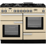Rangemaster Professional Plus PROP110NGFCR/C 110cm Gas Range Cooker - Cream / Chrome - A+/A+ Rated
