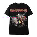 Vintage Rock Svart T-shirt Iron Maiden The Trooper XL