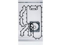 Stealkey Customs Stealkey Customs Lian Li O11d Mini Front Mk2 D5 Distroplate - Acryl - Weiß