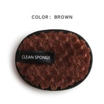 Makeup Remover Towel Cleansing Cloth Pads Face Cleaner Brown
