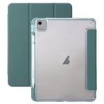 EIDERWOOD iPad Air 11" (2025 / 2024) Tri-fold Konst Läder Fodral med Apple Pencil Hållare - Grön