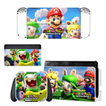Autocollant Sticker Skin de Protection pour Nintendo Switch OLED, Mario Rabbids #127