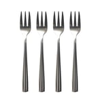 Aida Groovy tårtgaffel 4-pack Rostfritt stål