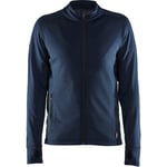 Blåkläder fleecejacka 47352539, slim fit, mörk marinblå, storlek M