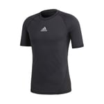 adidas Men's Football T-Shirt (Size XS) ASK Sprint SST M Black Logo Top - New