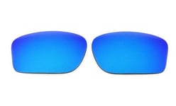 NEW POLARIZED ICE BLUE REPLACEMENT LENS FOR OAKLEY CONDUCTOR 6 SUNGLASSES