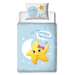 Little Baby Bum Official Cot Bed Duvet Cover | Twinkle Twinkle Little Star Design | Children’s Kids Bedding Set & Pillowcase