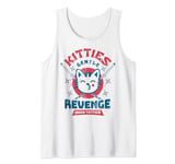 Cute Kitties, kawaii Ninja Cat, Gentle Revenge Meow Tactics Tank Top