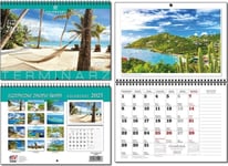 Calendar 2025 A4 Appointment Book 13 Boards Exotic Corners