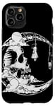 iPhone 11 Pro Skull moon the hanged Swing gothic occult alt y2k Case