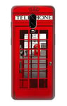 Classic British Red Telephone Box Case Cover For OnePlus 6T