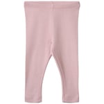 Wheat Maddy Ribbade Leggings Lavender Mist | Lila | 86 cm