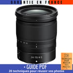 Nikon NIKKOR Z 24-70mm f/4 S + Guide PDF ""20 TECHNIQUES POUR RÉUSSIR VOS PHOTOS