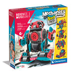 Clementoni 61360 Science&Play Mechanics Junior-Moving Robots-Building Set, Scientific, Gift for Kids Age 6, STEM Toys, English Version, Multicolour, 7,7 x 30 x 30