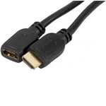 connect 1 m High Speed HDMI câble d'extension – Noir