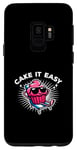 Coque pour Galaxy S9 Cake It Easy Cute Cupcake Pun Vacay Mode Vacances d'été
