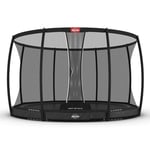 Studsmatta BERG Elite InGround 430 Grey + Skyddsnät DLX XL