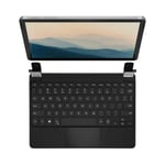 Brydge 10.5 Go+ Wireless Keyboard with Precision Touchpad | Compatible with Microsoft Surface Go 1 & 2 | Designed for Surface | (Silver)